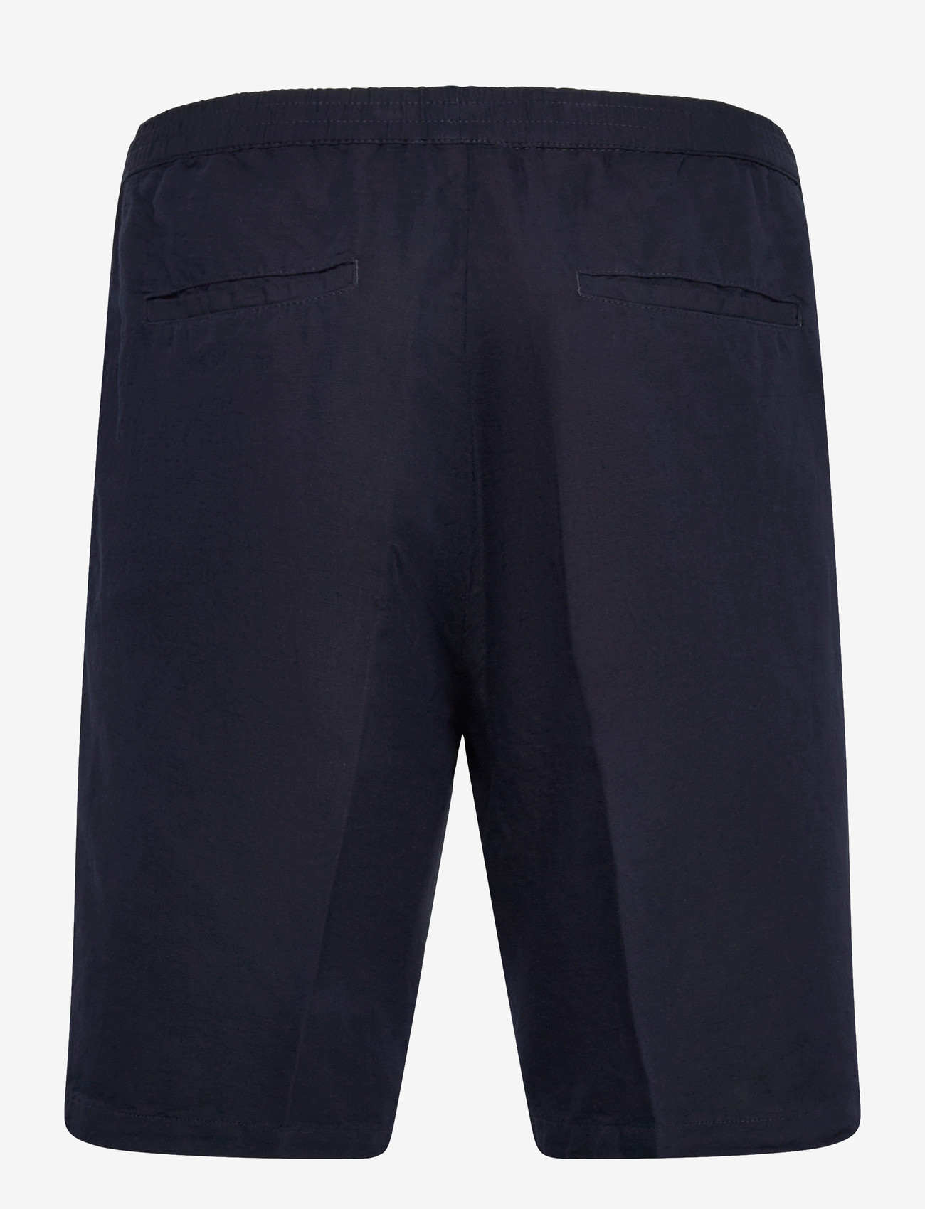 Filippa K - Theo Linen Shorts - hørshorts - navy - 1