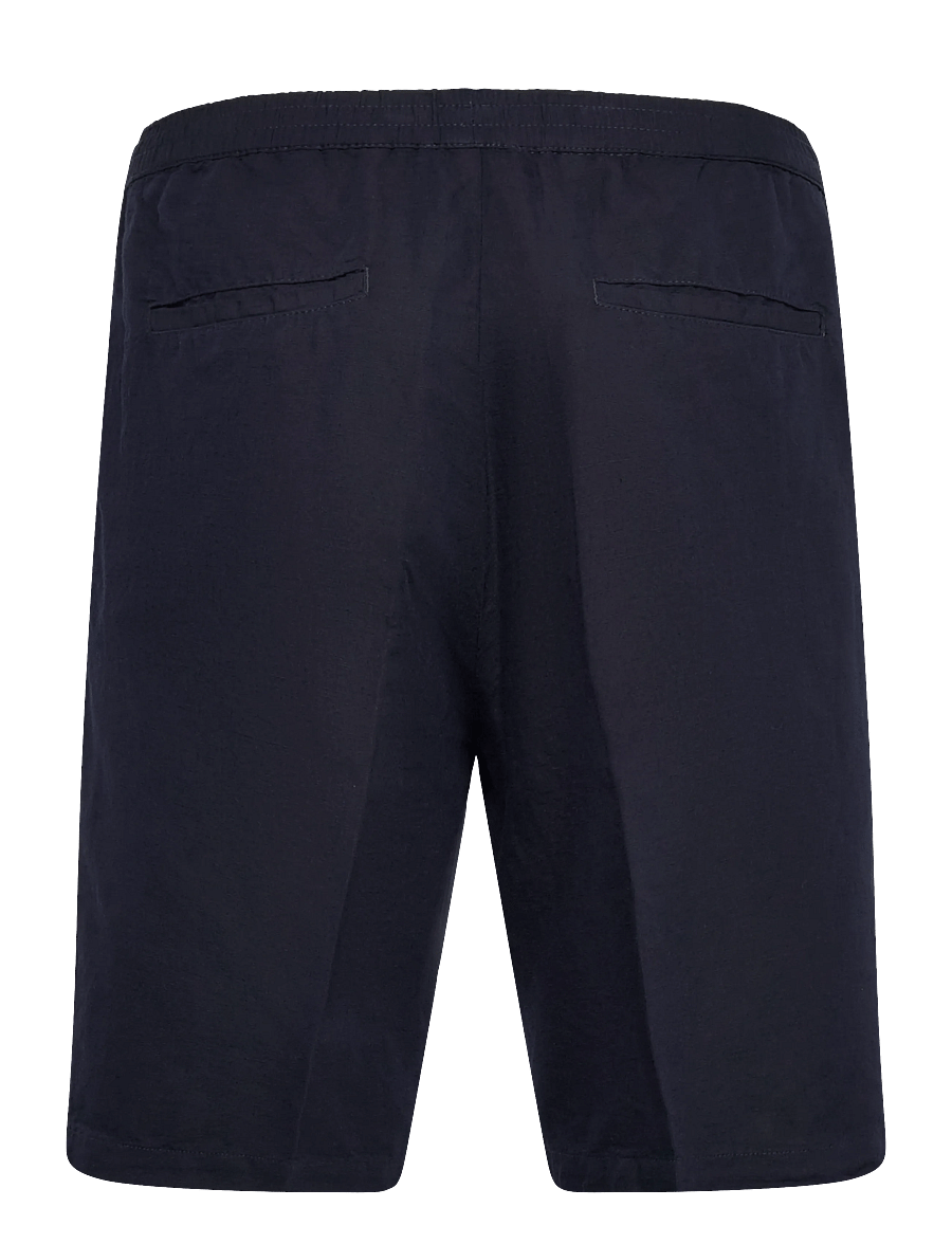 Filippa K - Theo Linen Shorts - linased lühikesed püksid - navy - 2