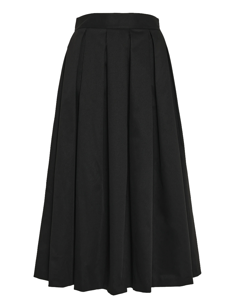 Filippa K - Volume Skirt - faltenröcke - black - 1