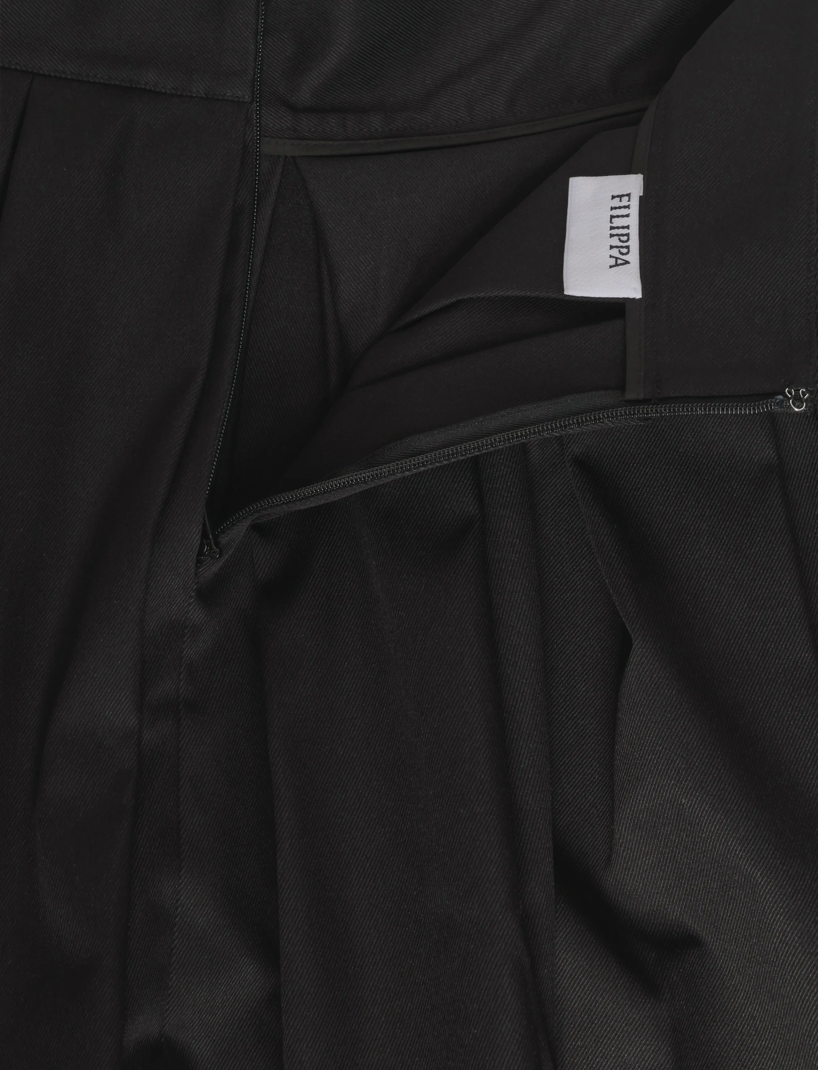 Filippa K - Volume Skirt - faltenröcke - black - 2