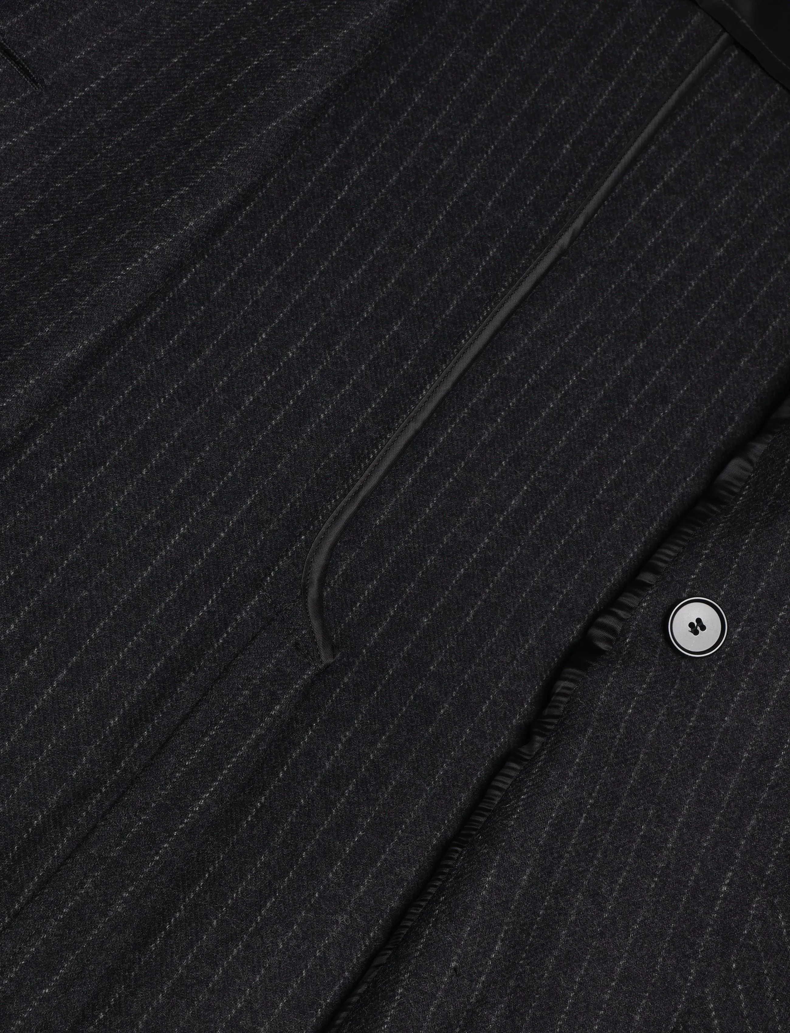 Filippa K - Michael Flannel Blazer - anthracite pinstripe - 3