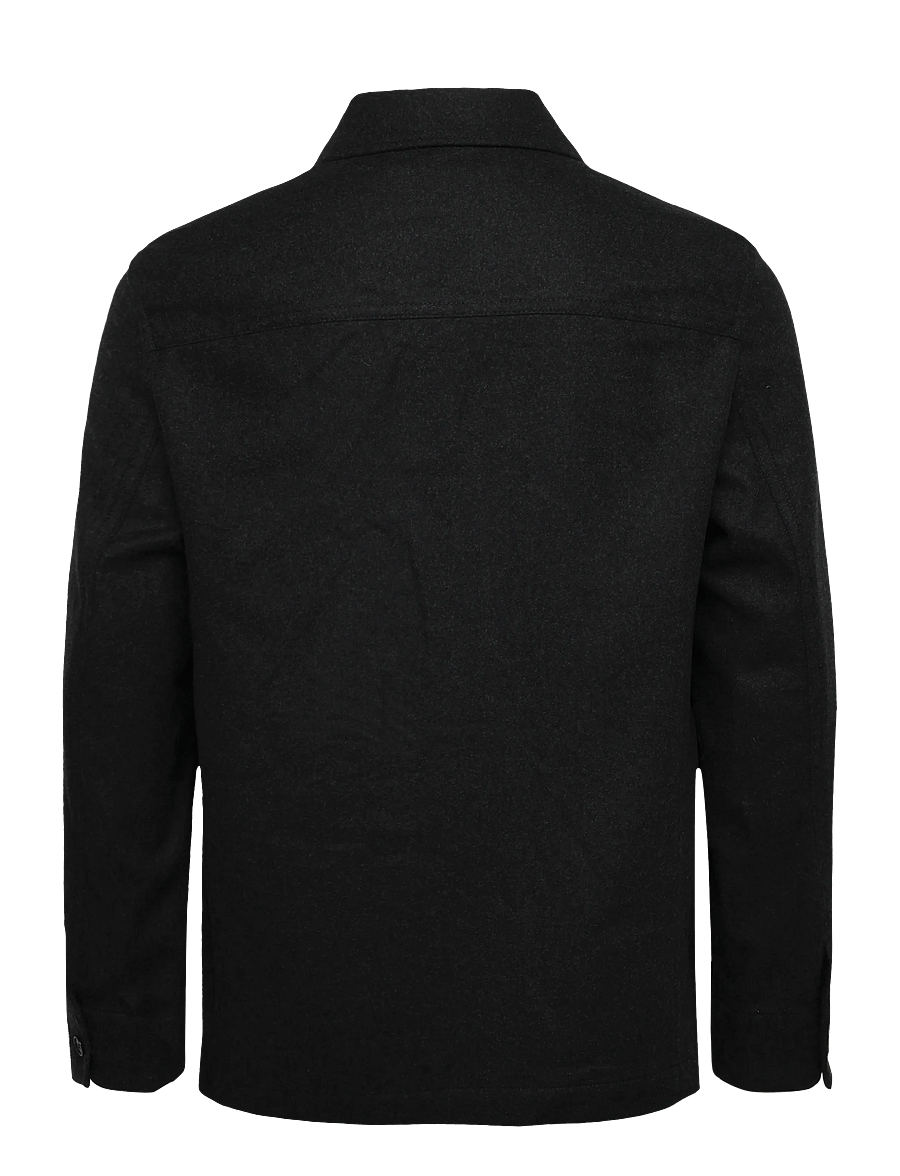 Filippa K - Taylor Flannel Jacket - joped - anthracite melange - 1