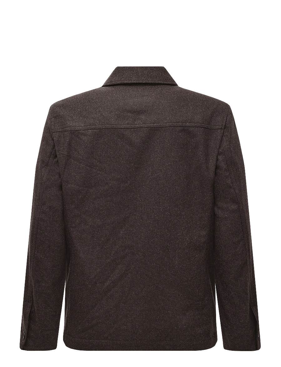 Filippa K - Taylor Flannel Jacket - joped - walnut brown - 1