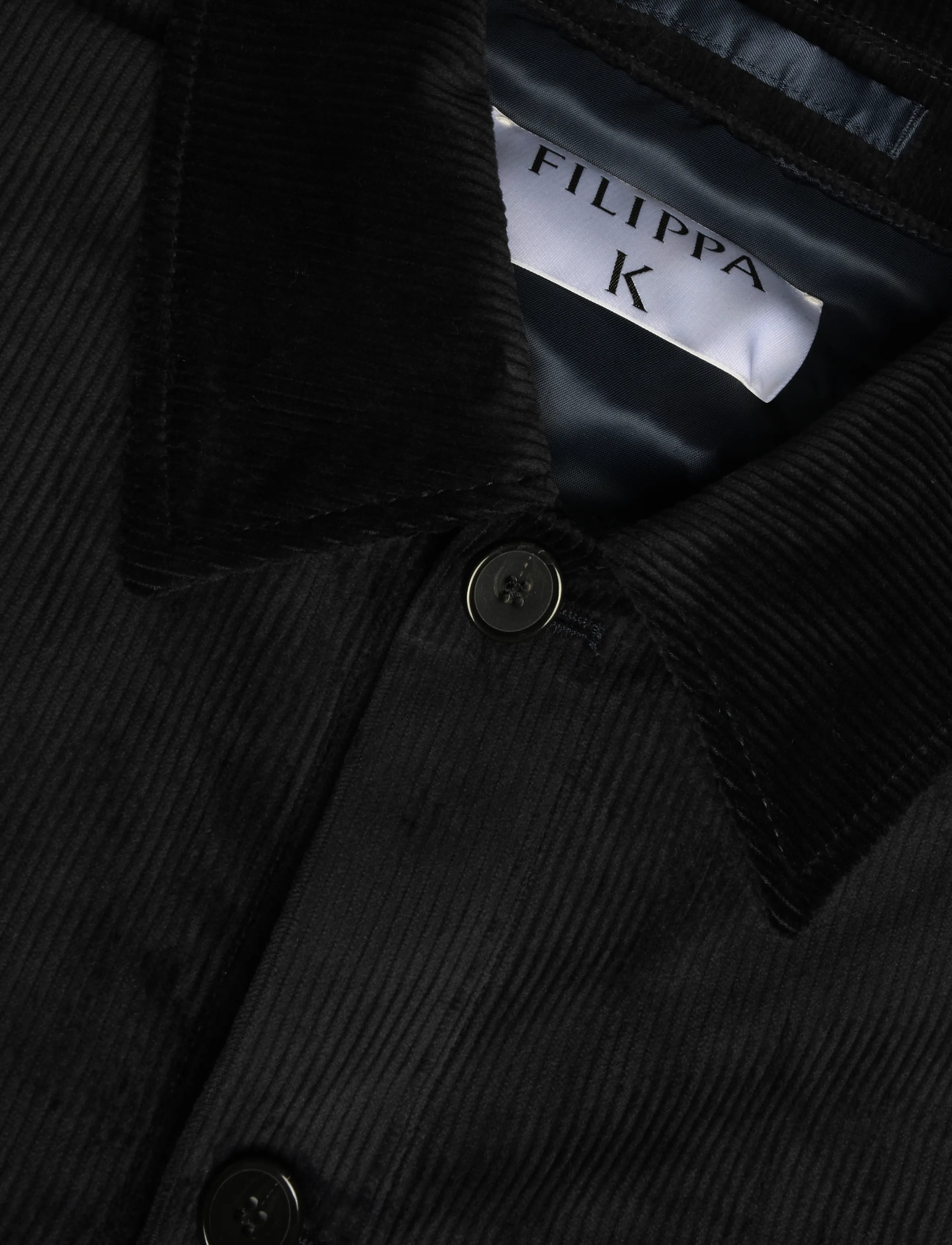 Filippa K - Taylor Corduroy Jacket - herbstjacken - dark navy - 2