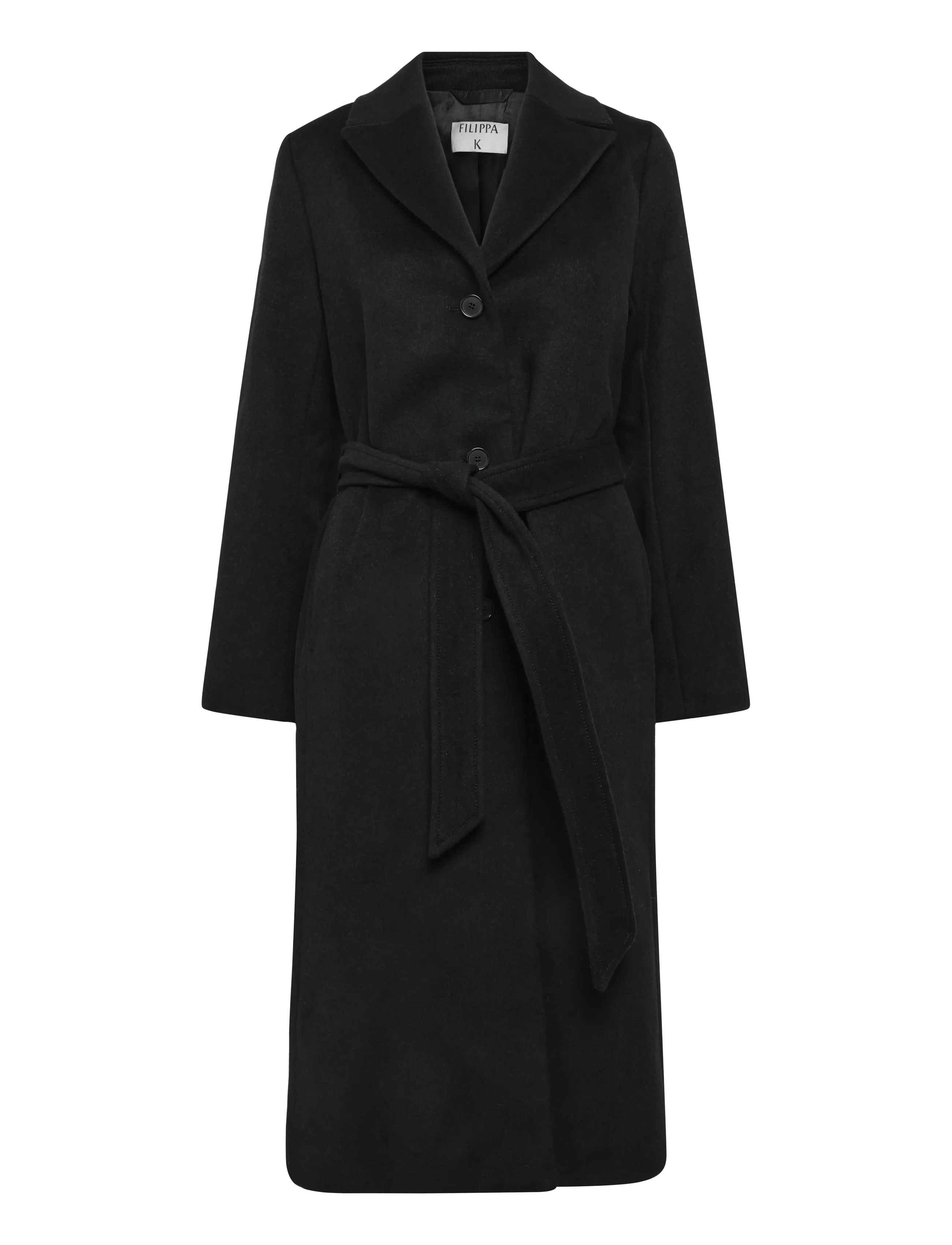 Filippa K Thea Coat - Kleidung - BLACK / black