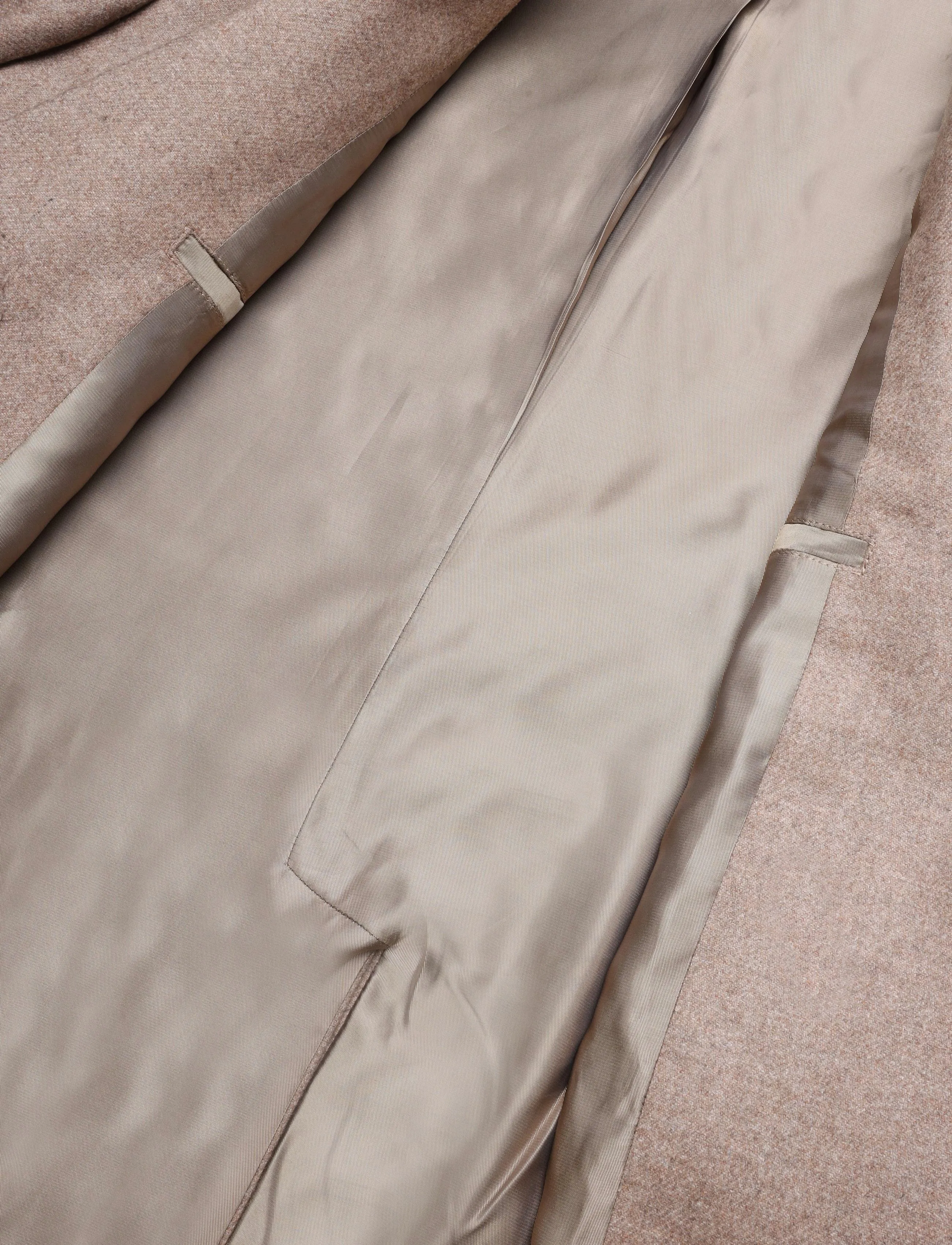 Filippa K - Delilah Flannel Blazer - enkelknäppta kavajer - driftwood - 3