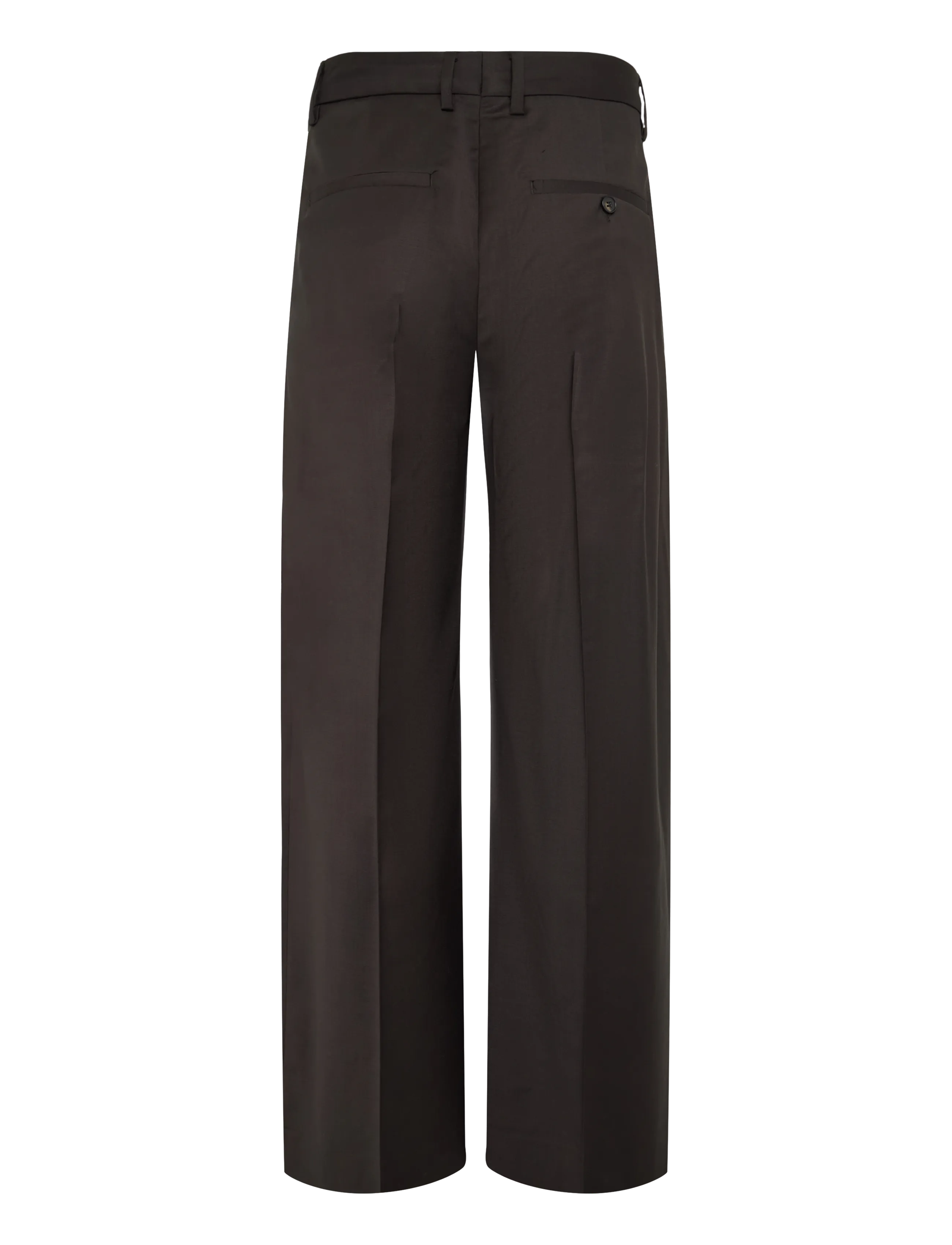 Filippa K - Harlow Wool Trousers - dark chocolate - 1