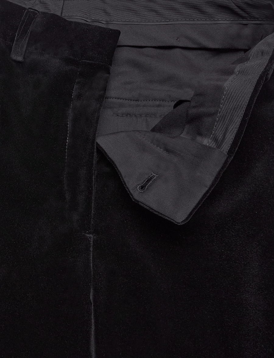 Filippa K - Harlow Velvet Trousers - wide leg trousers - black - 3