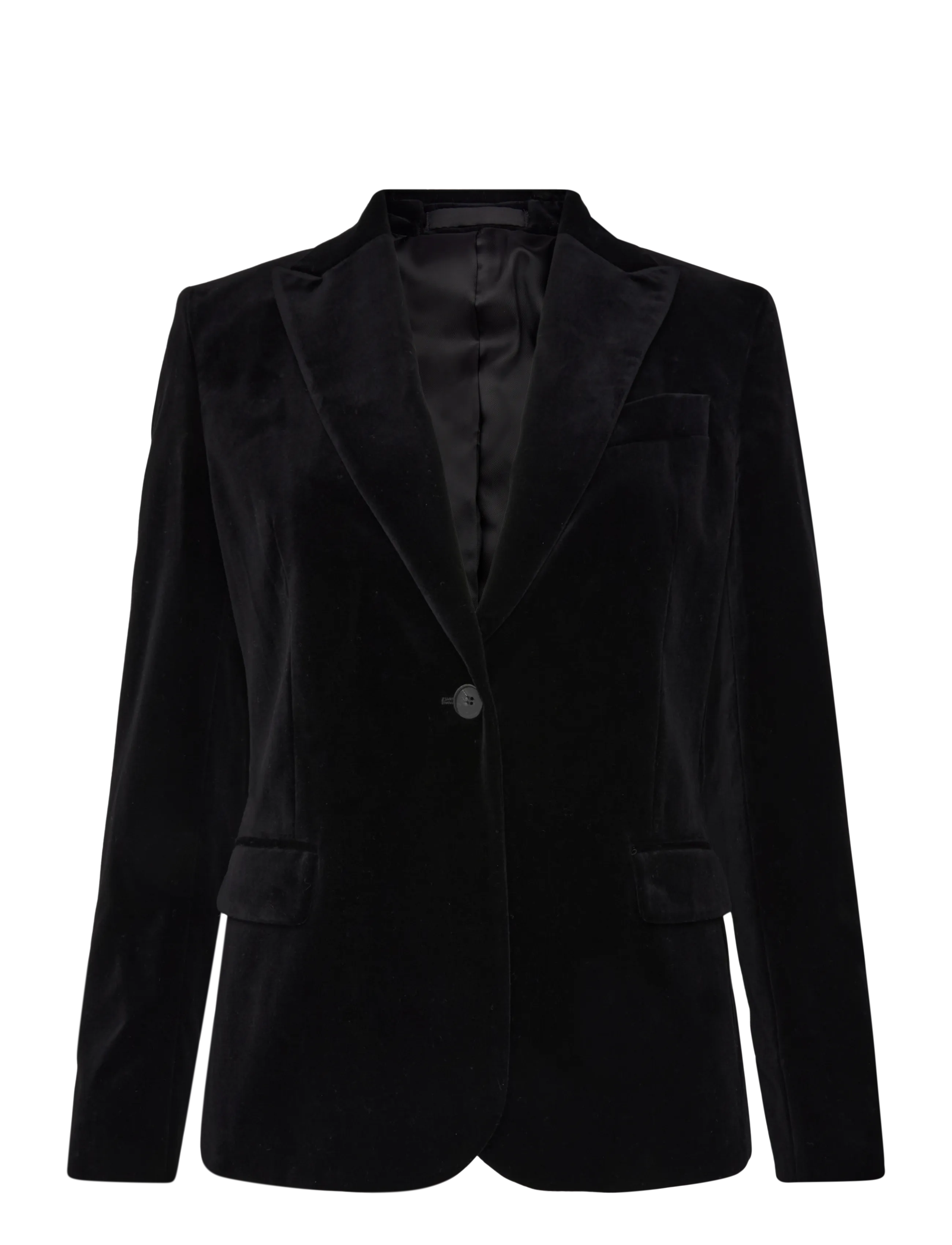 Filippa K Sasha Velvet Blazer - Kavajer - BLACK / black