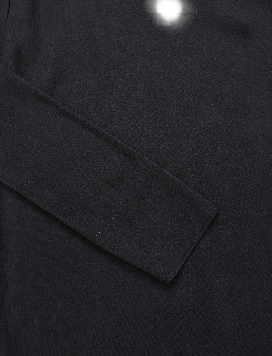 Filippa K - Naia Boatneck Dress - midikleider - black - 3