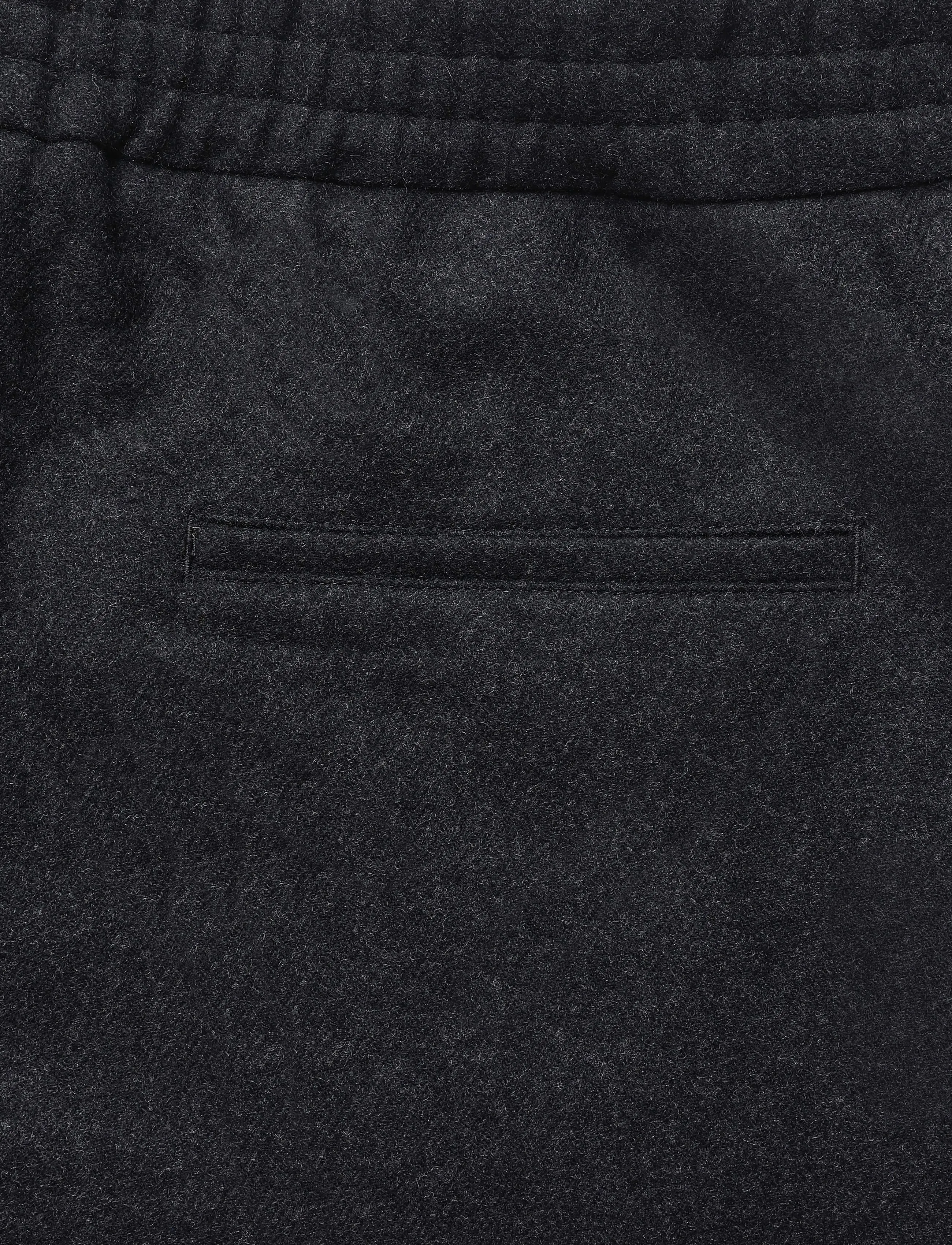 Filippa K - Theo Flannel Trousers - casual trousers - anthracite melange - 5