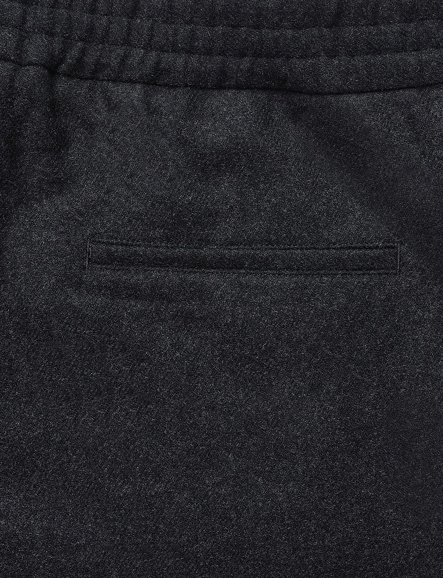 Filippa K - Theo Flannel Trousers - freizeithosen - anthracite melange - 5