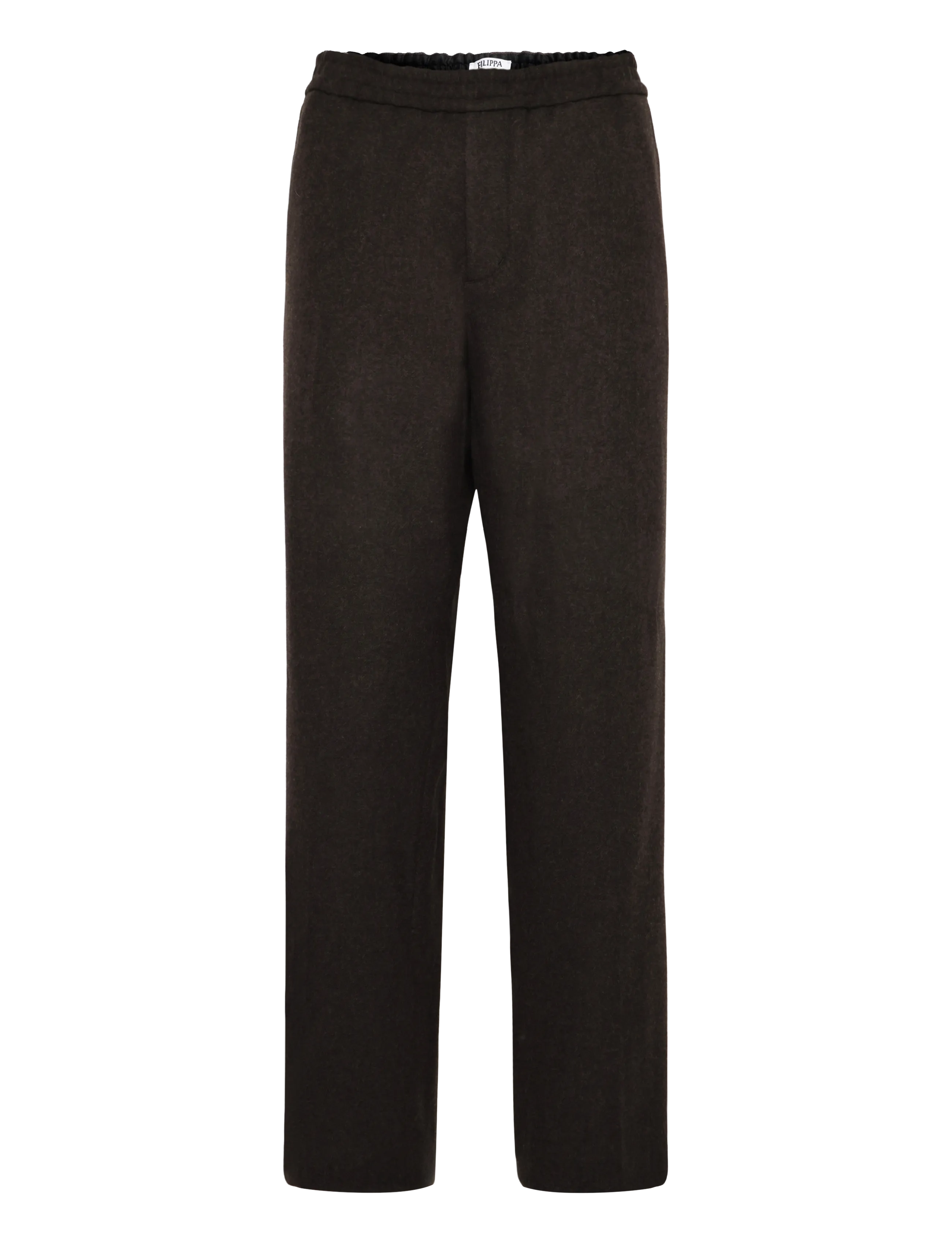 Filippa K Theo Flannel Trousers - Byxor - WALNUT BROWN / brown