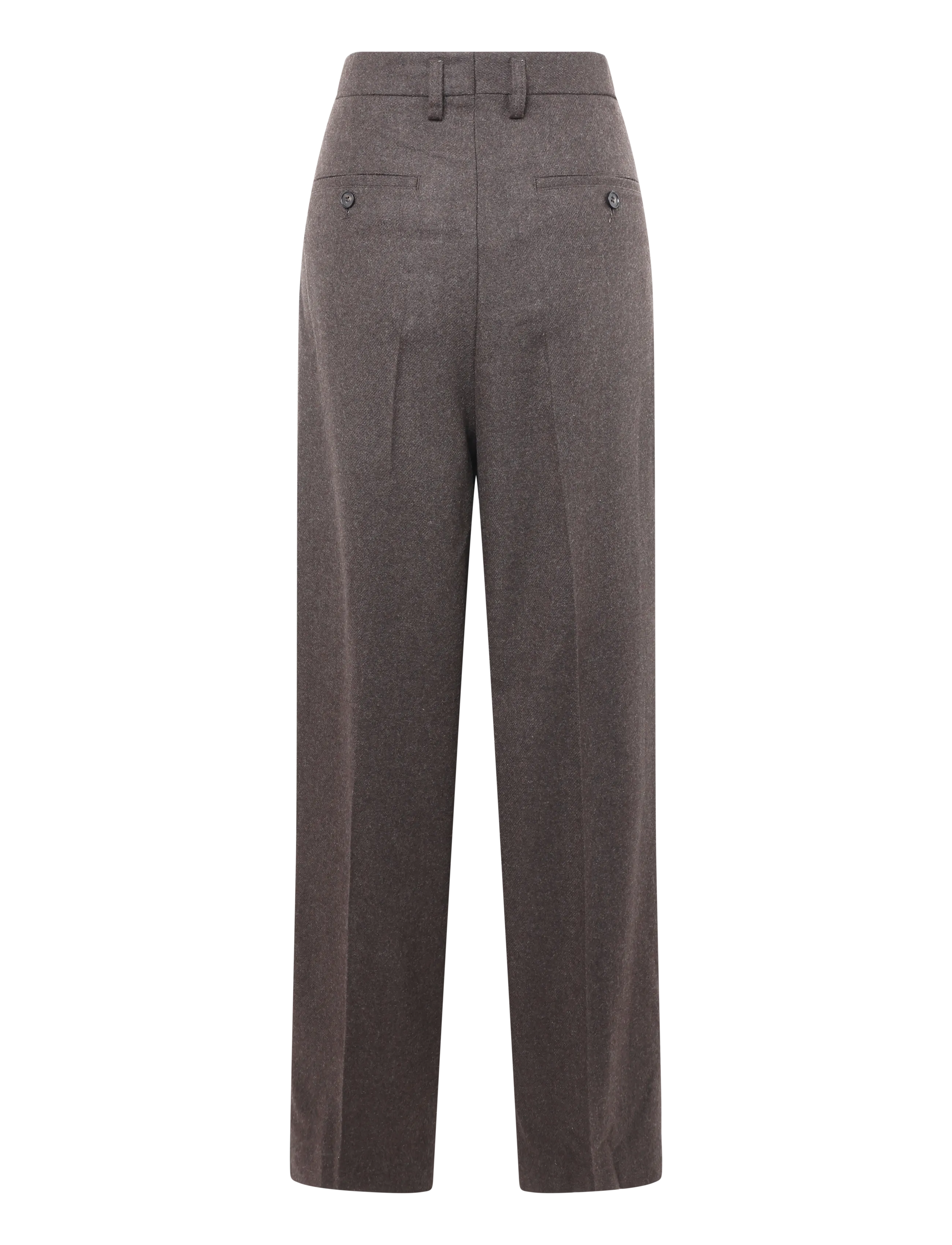 Filippa K - Milo Flannel Trousers - walnut brown - 1