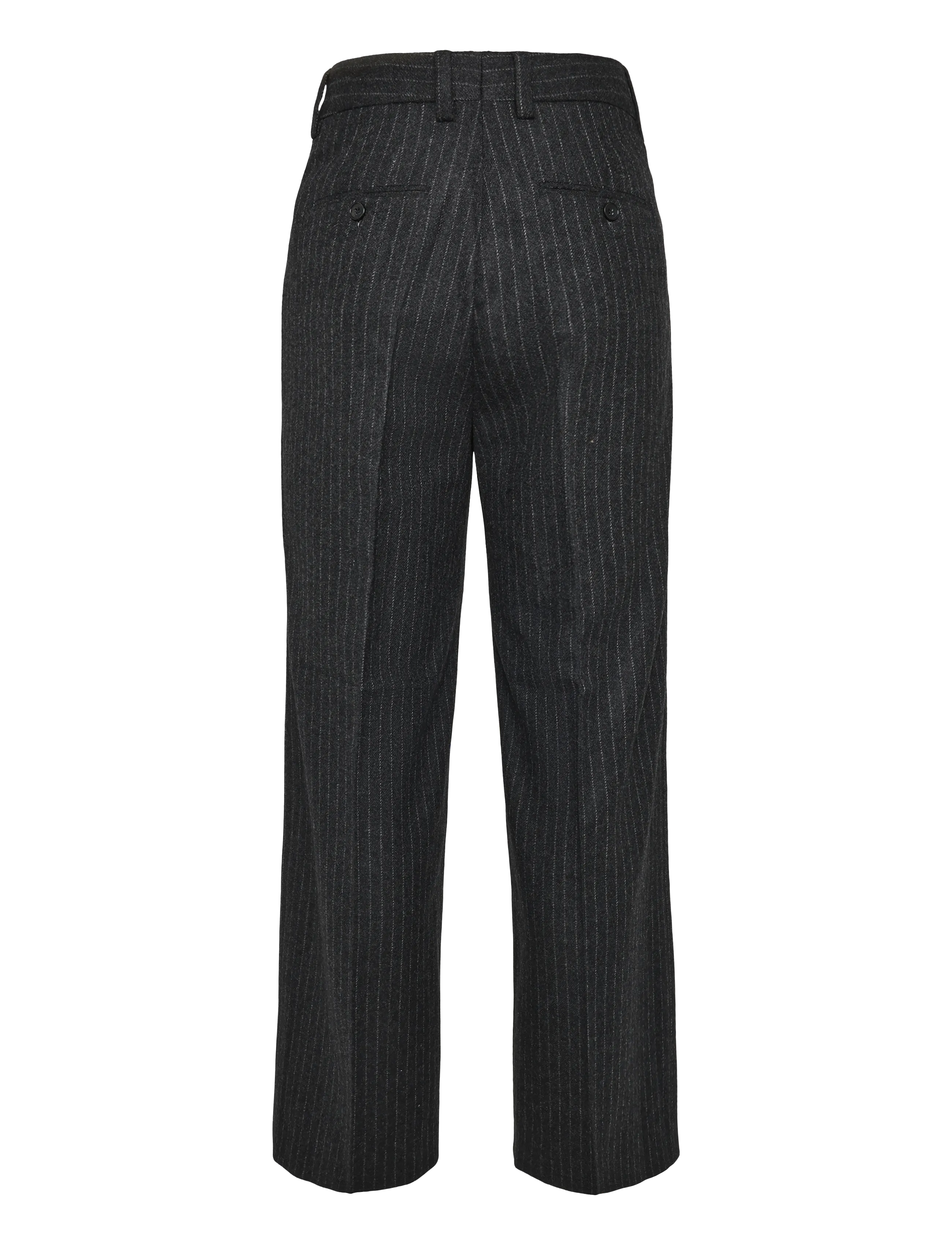 Filippa K - Darcey Flannel Pinstripe Trous - pidulikud püksid - anthracite pinstripe - 1
