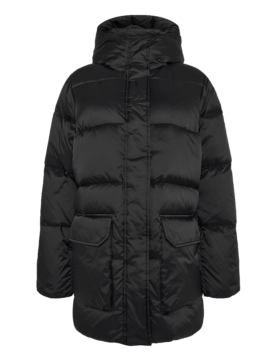 Filippa K - Hooded Puffer Jacket - voodriga mantlid - black - 0