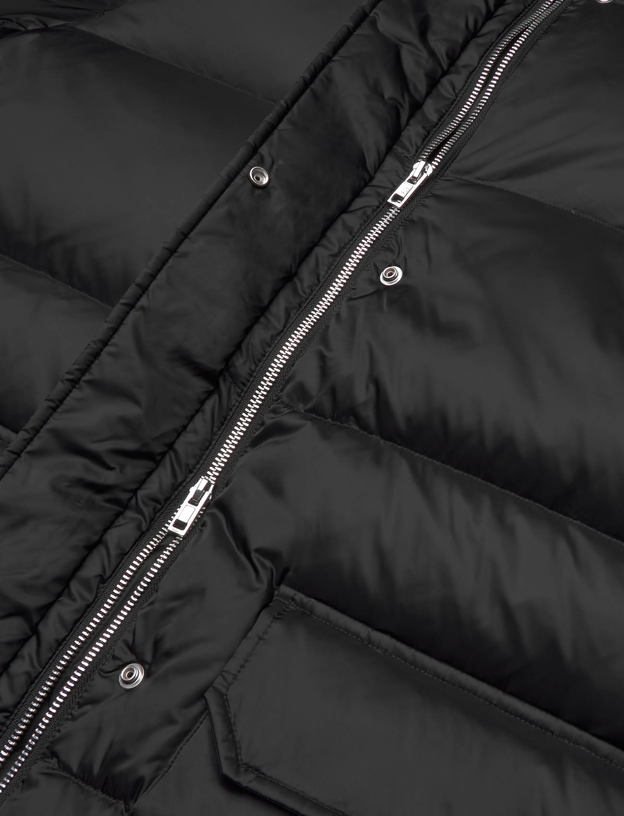 Filippa K - Hooded Puffer Jacket - voodriga mantlid - black - 4