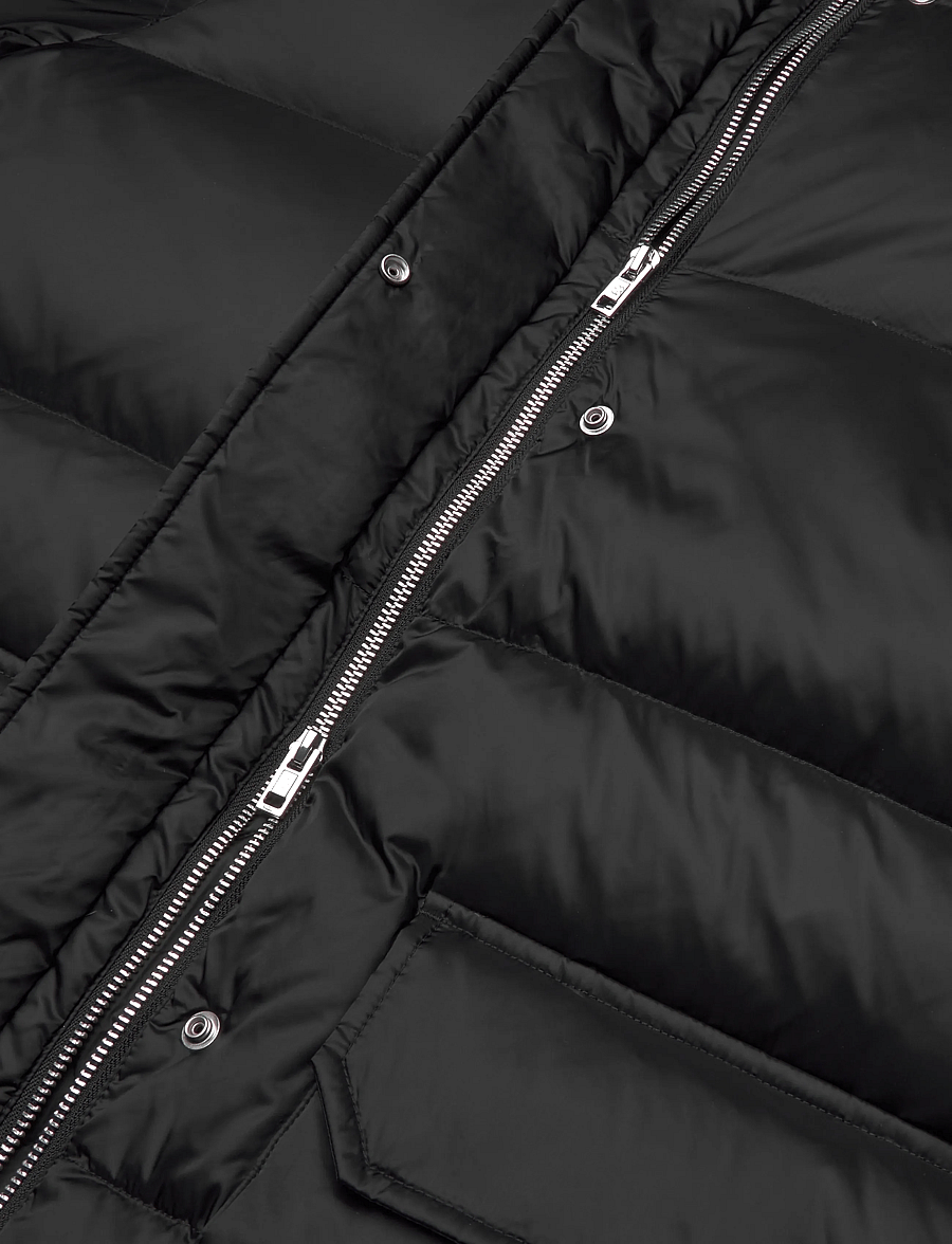 Filippa K - Hooded Puffer Jacket - voodriga mantlid - black - 4