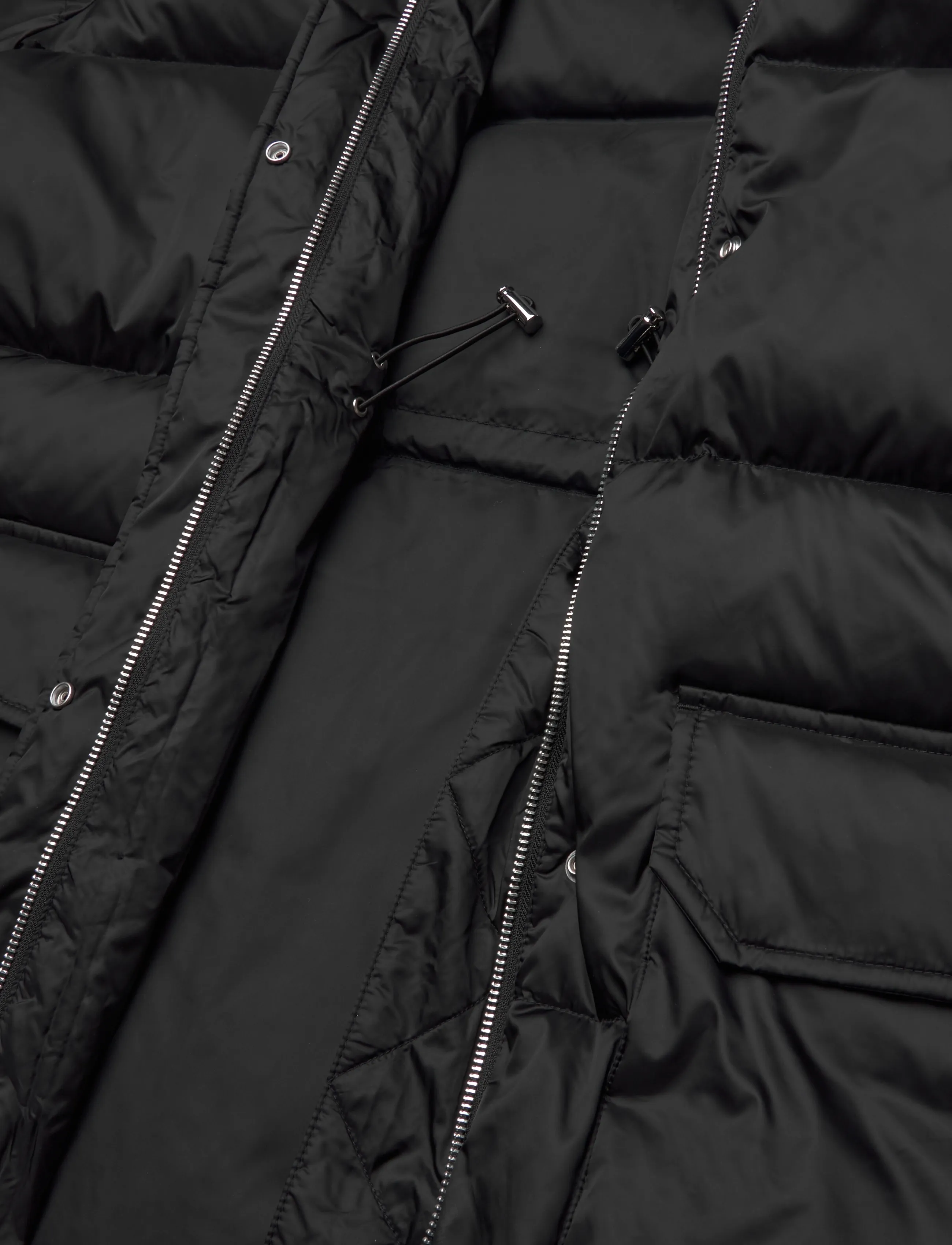 Filippa K - Hooded Puffer Jacket - voodriga mantlid - black - 5