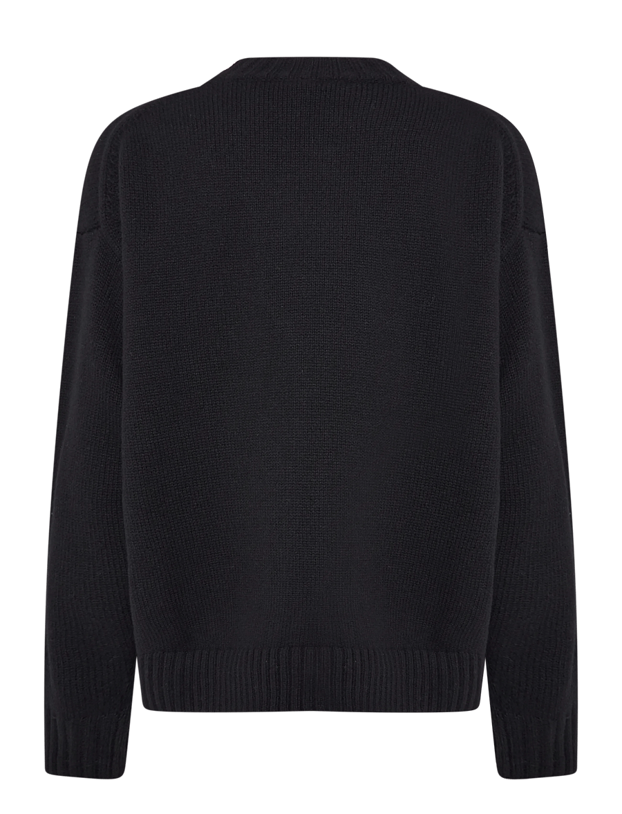 Filippa K - Wool Cashmere Sweater - pullover - black - 1