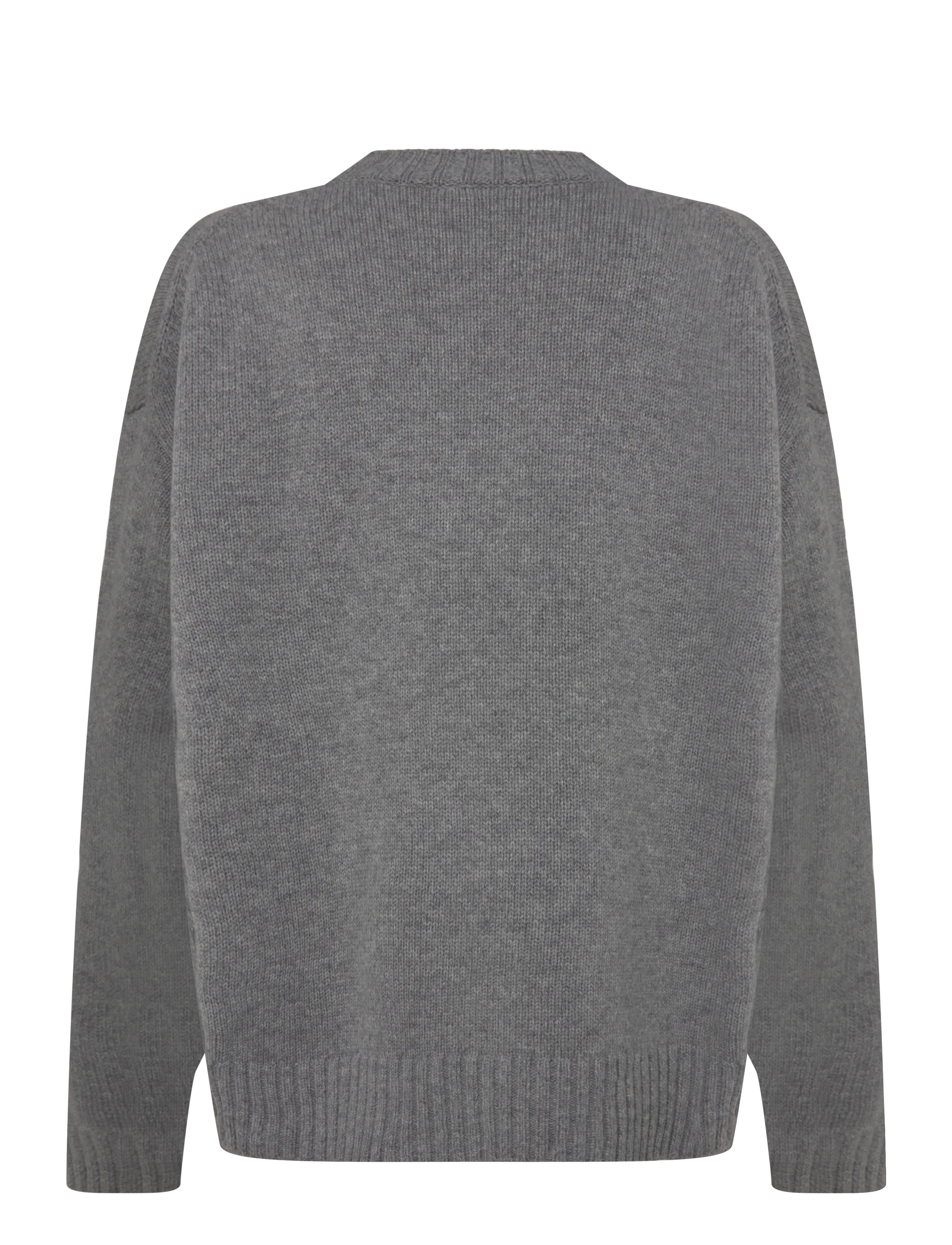 Filippa K - Wool Cashmere Sweater - pullover - grey melange - 1