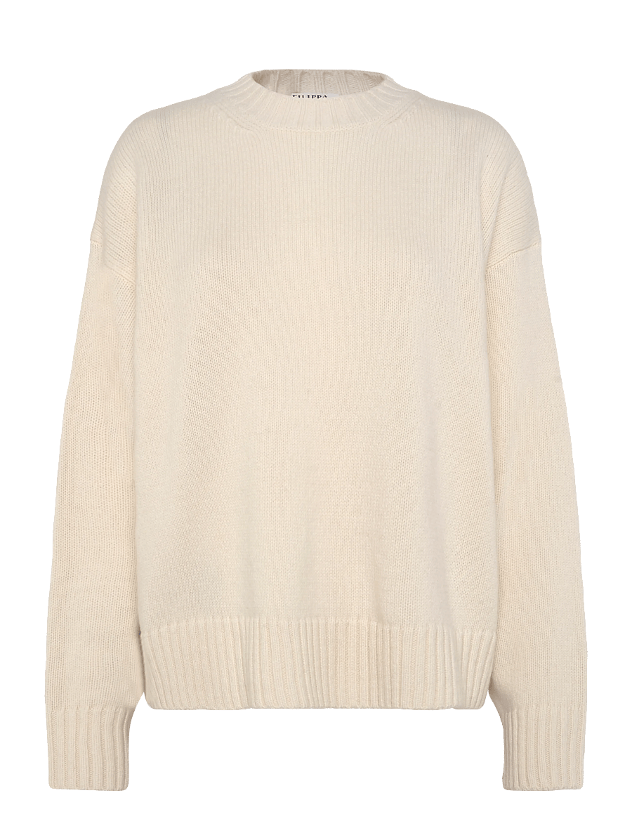 Filippa K - Wool Cashmere Sweater - pullover - off-white - 0