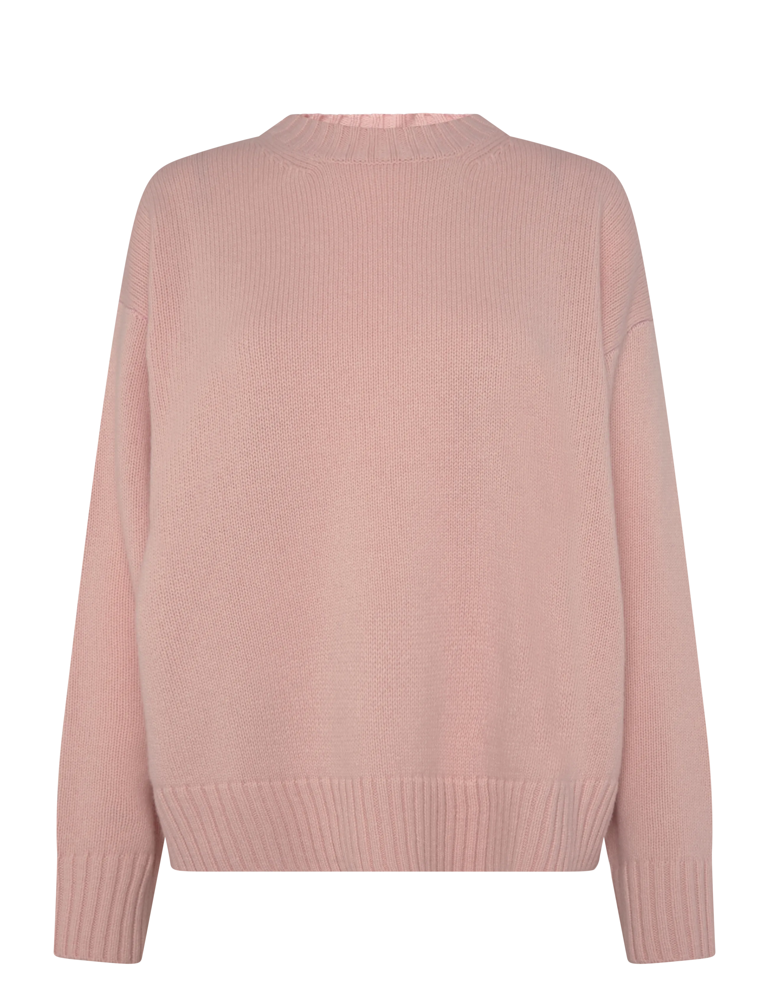 Filippa K Wool Cashmere Sweater - Knitwear - SOFT ROSE / pink/rose