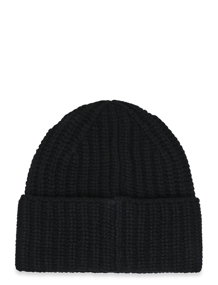 Filippa K - Wool Cashmere Rib Hat - mützen - black - 0