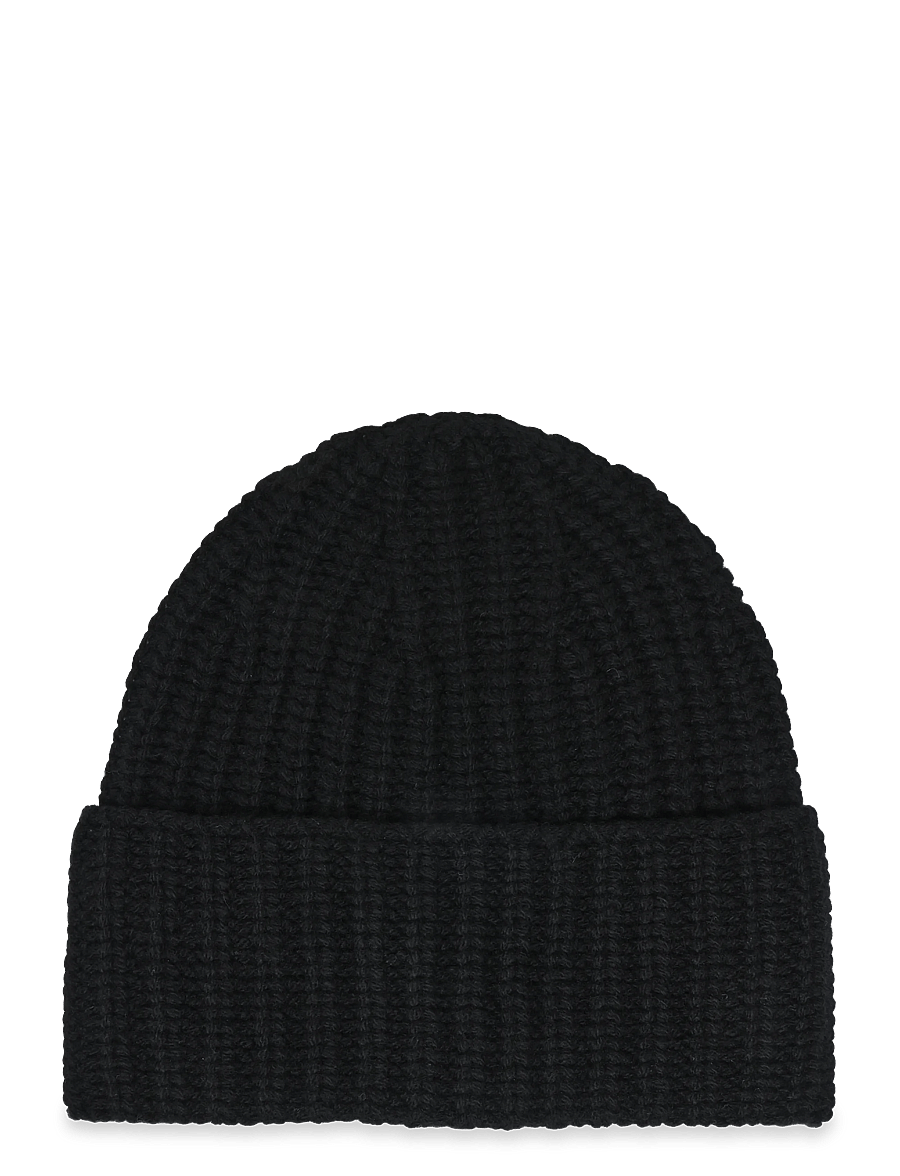 Filippa K - Wool Cashmere Rib Hat - mützen - black - 1