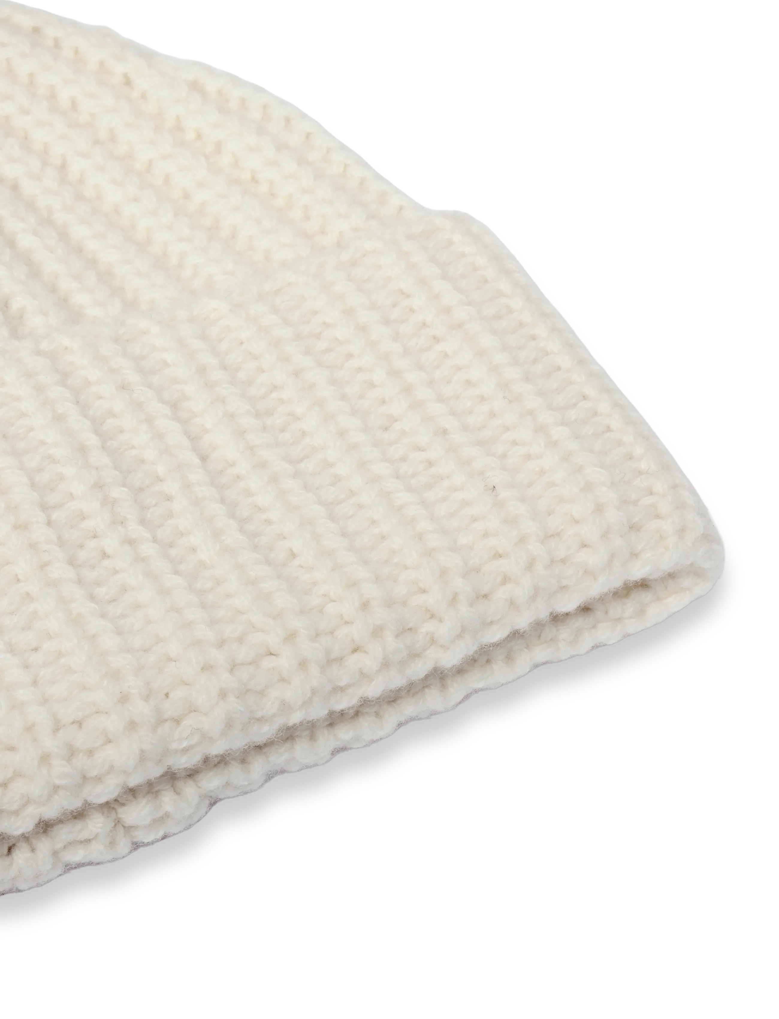 Filippa K - Wool Cashmere Rib Hat - mützen - off-white - 2