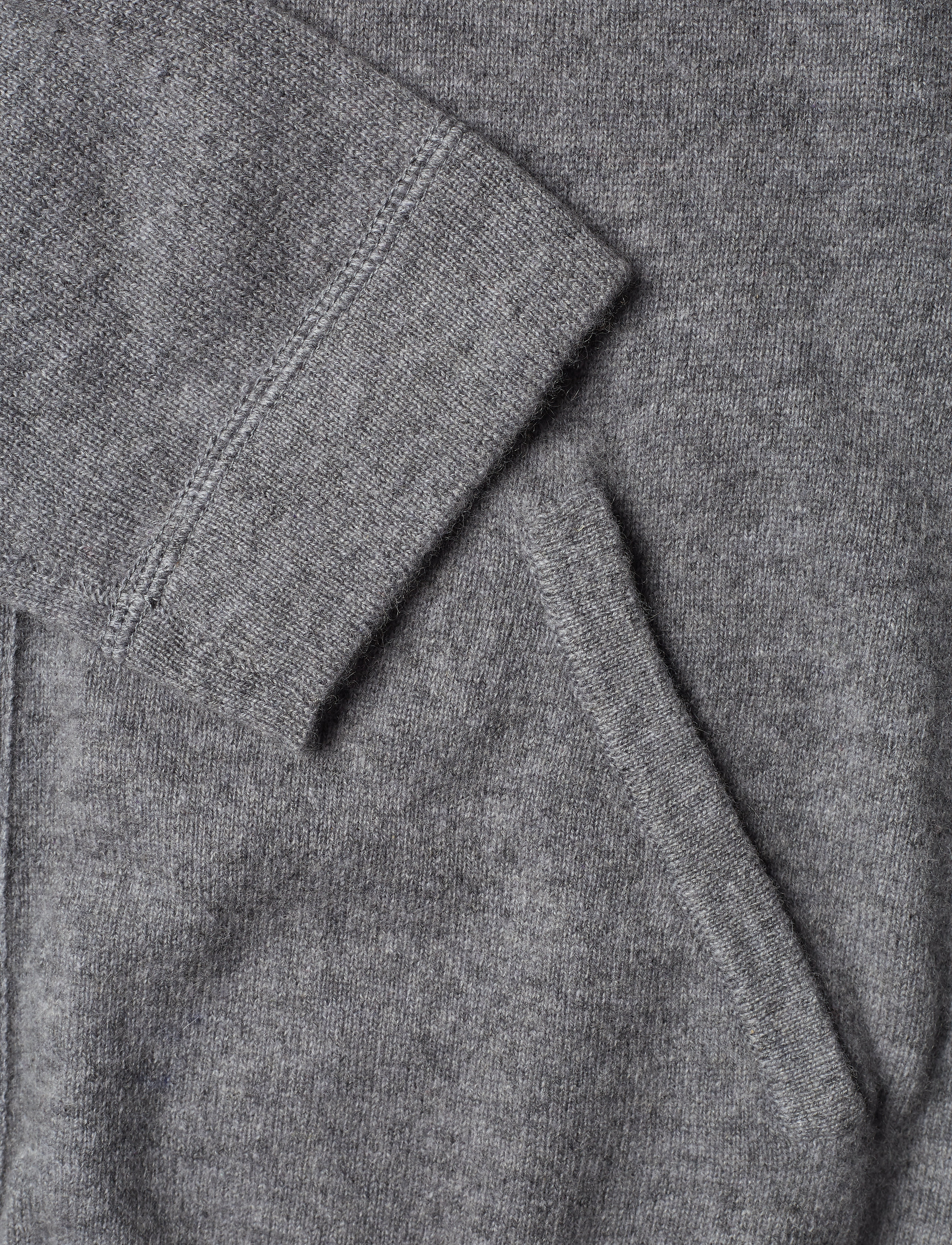 Filippa K - Cashmere Hoodie - grey mel. - 3
