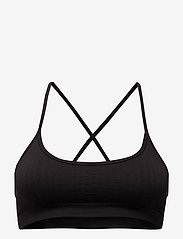 Filippa K - Seamless Bra Top - sport bras: medium - black - 0