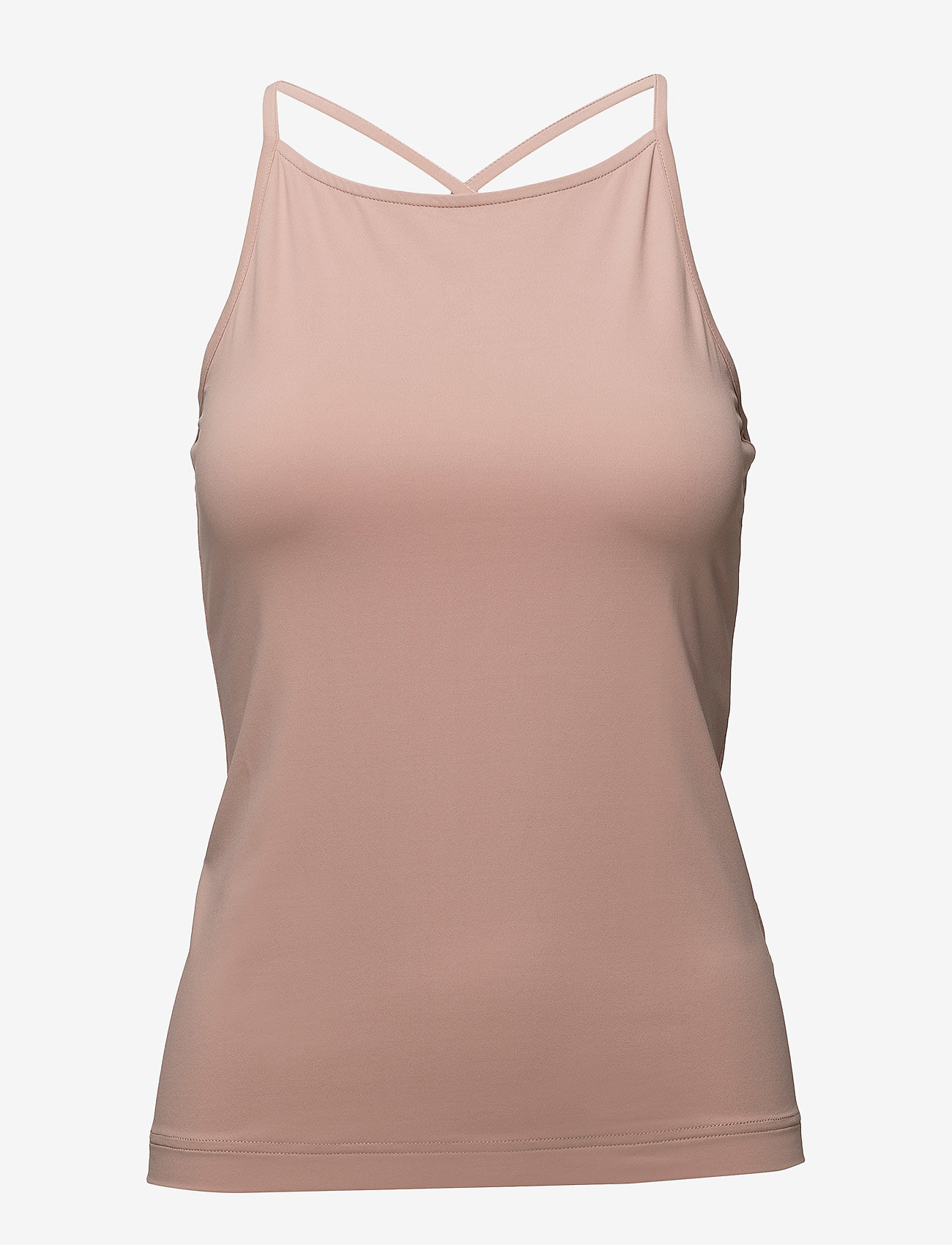 Soft Cross-back Tank - PALE PINK