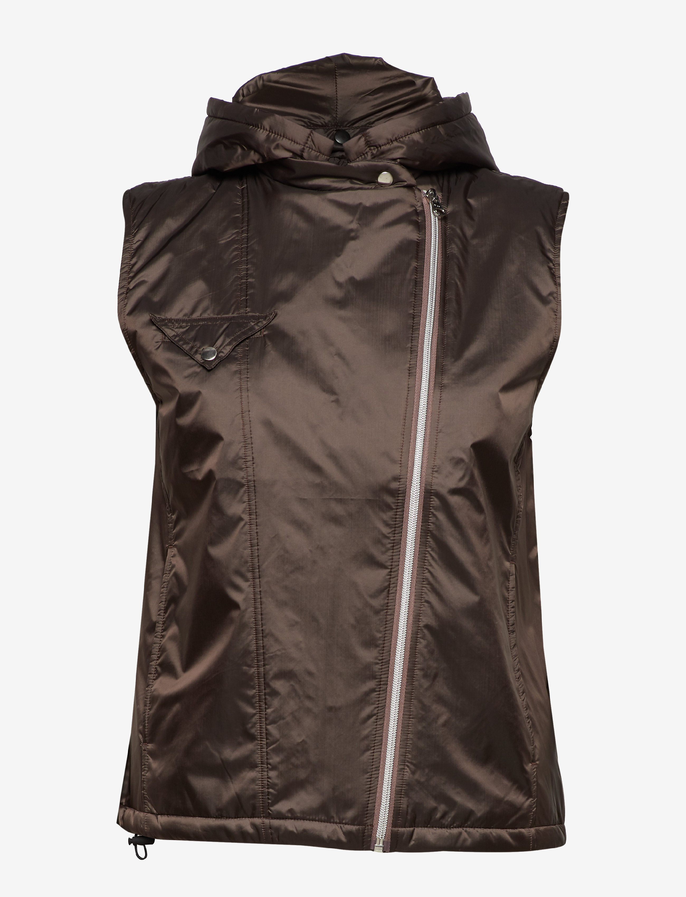 Filippa K Ricky Nylon Vest - Filippa K - MINK / green