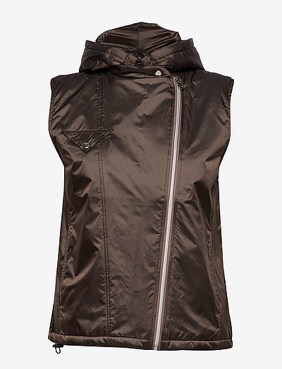 Filippa K Ricky Nylon Vest - Filippa K - MINK / green