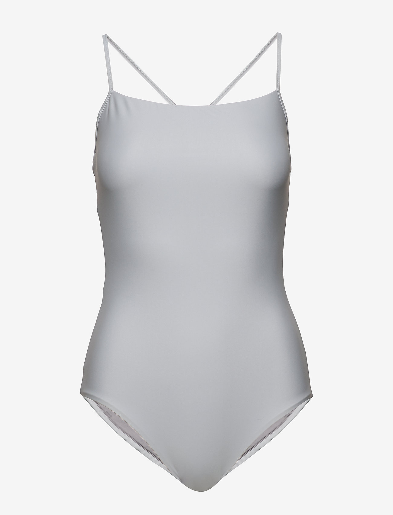 Filippa K - Shiny Strap Swimsuit - cloud - 0
