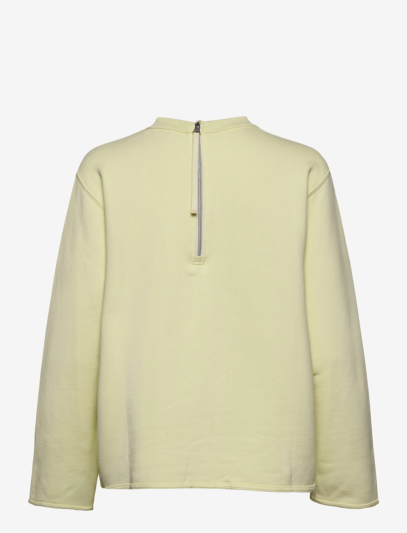 Filippa K - Zip Sweatshirt - damen - acid lime - 1
