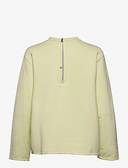 Filippa K - Zip Sweatshirt - sweatshirts & hoodies - acid lime - 1