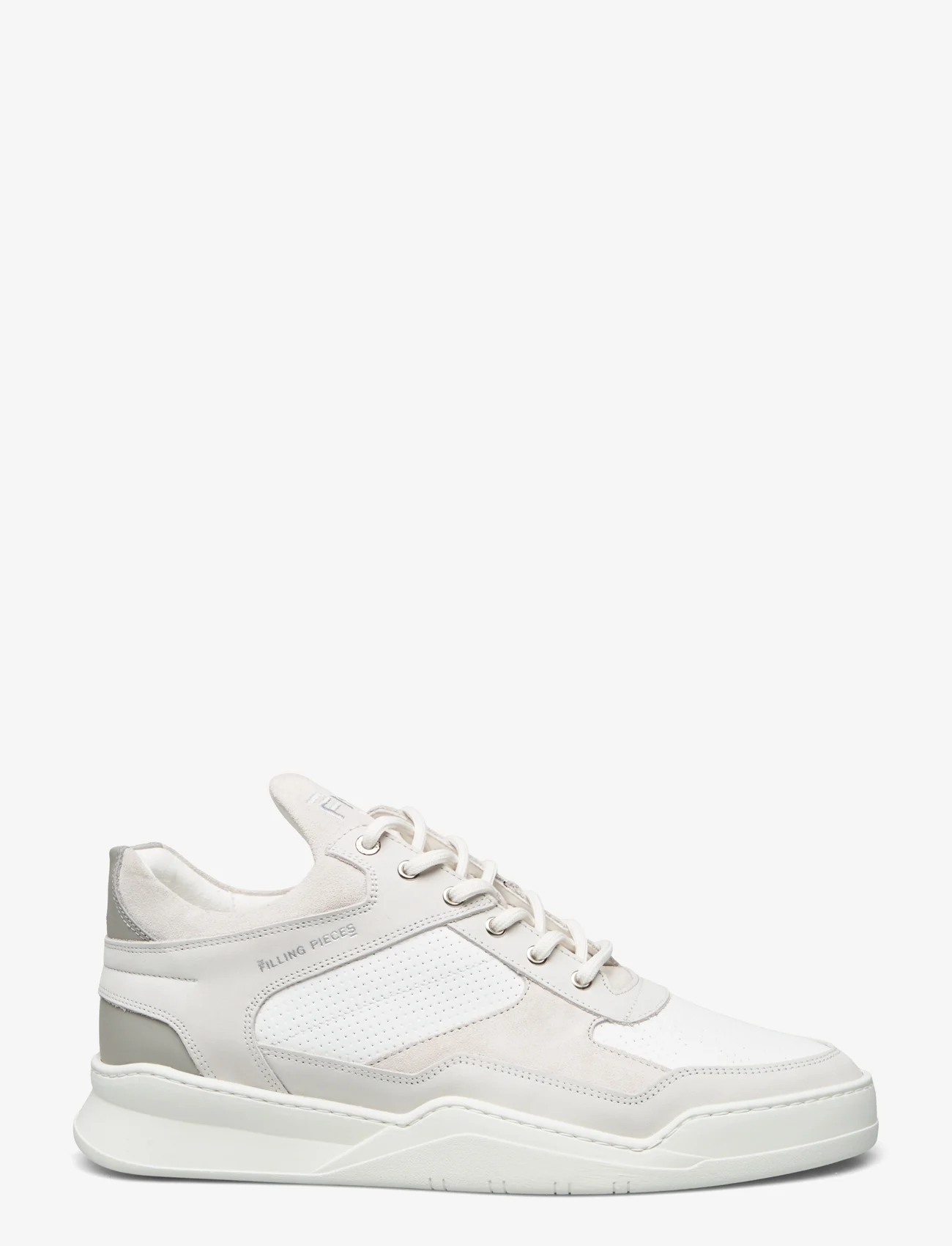 Filling Pieces - Low Top Ghost Paneled White - niedriger schnitt - beige - 1