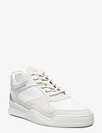 Low Top Ghost Paneled White - WHITE