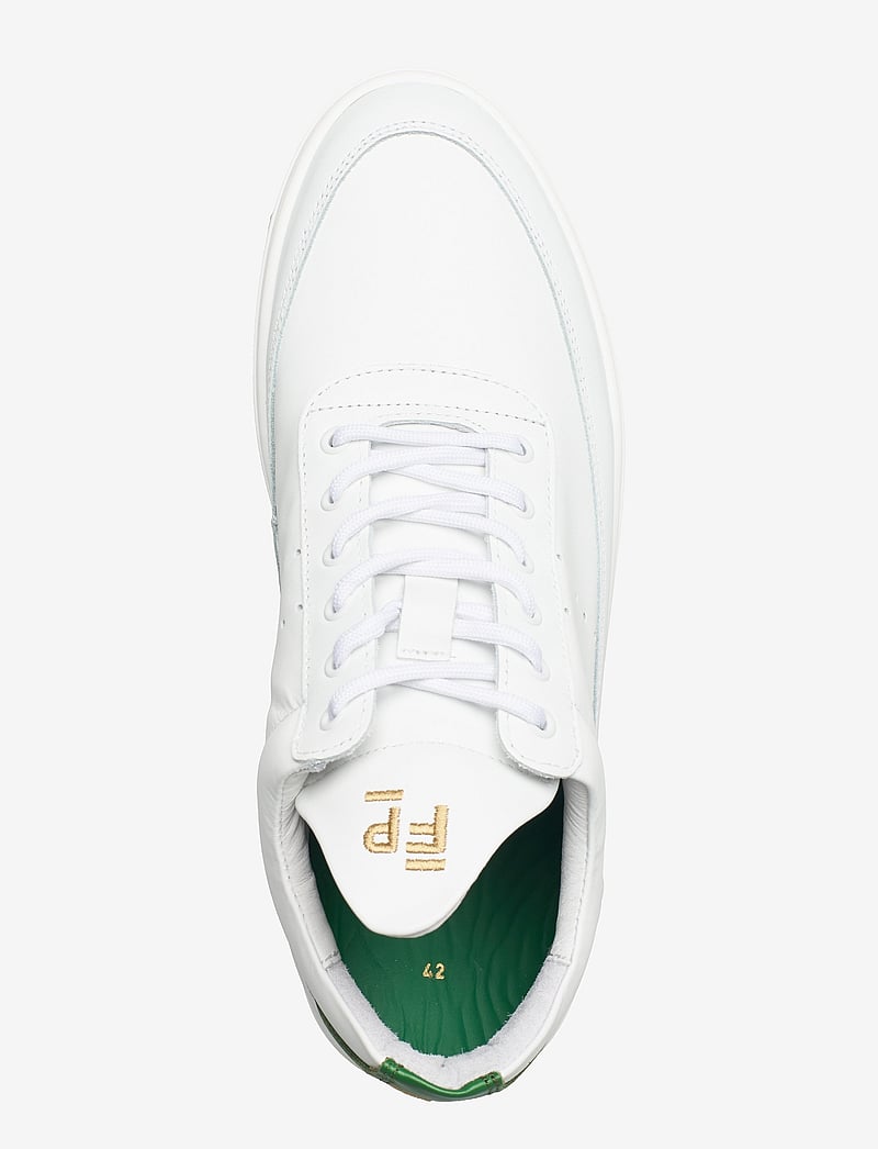 Filling Pieces - Low Top Bianco Red - lave sneakers - green - 3