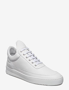 Low Top Ripple Nappa All White, Filling Pieces