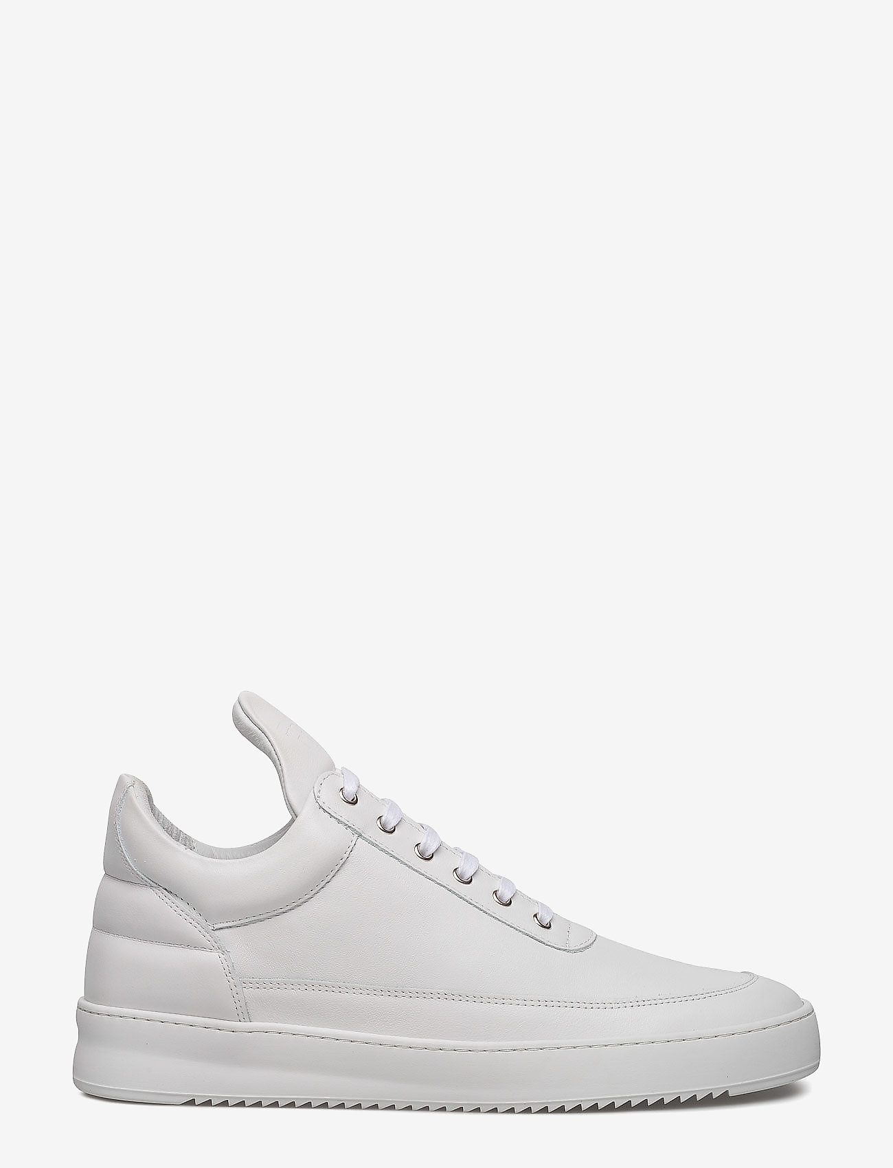 Filling Pieces - Low Top Ripple Nappa All White - låga sneakers - white - 2