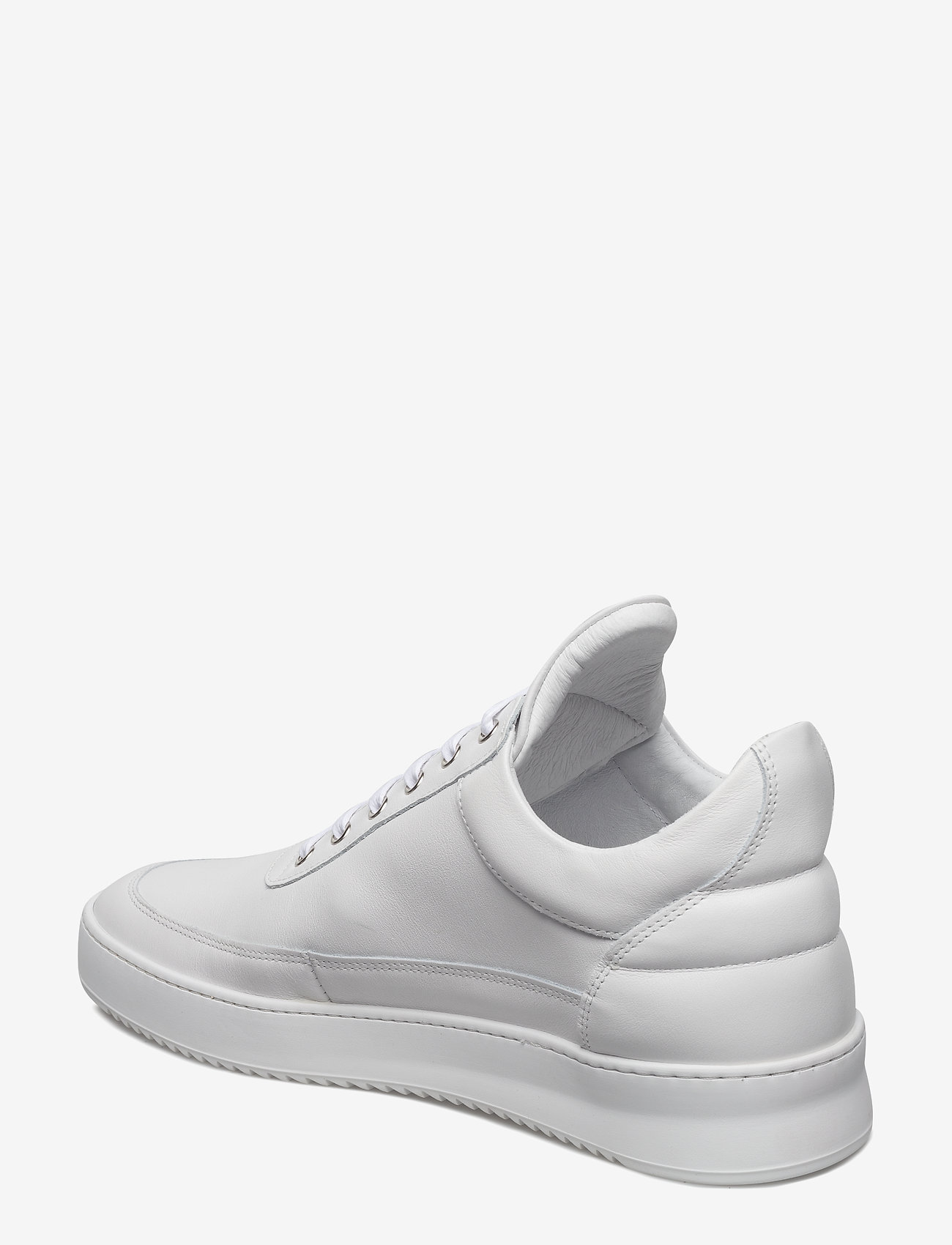 Filling Pieces - Low Top Ripple Nappa All White - låga sneakers - white - 3
