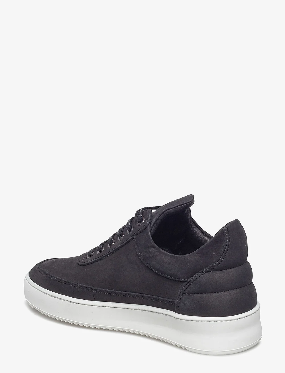 Filling Pieces - Low Top Ripple Basic Black - konfirmationstøj - black/white - 2