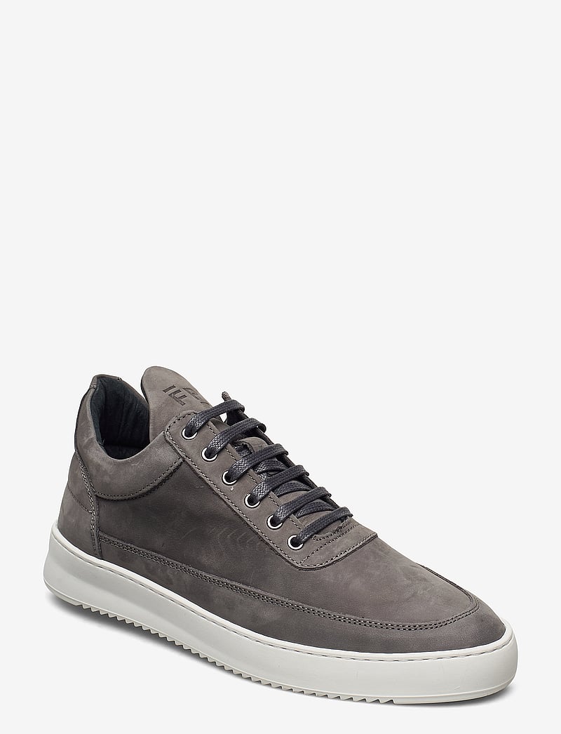 Filling Pieces - Low Top Ripple Nubuck - madala säärega tossud - black - 0