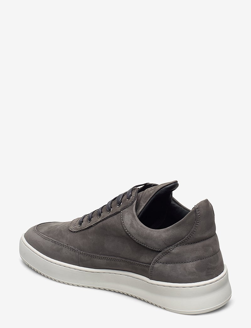 Filling Pieces - Low Top Ripple Nubuck - madala säärega tossud - black - 2