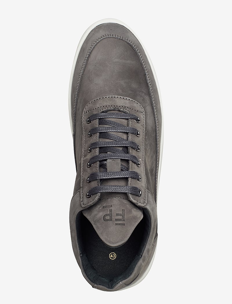 Filling Pieces - Low Top Ripple Nubuck - madala säärega tossud - black - 3