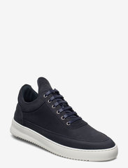 Filling Pieces - Low Top Ripple Nubuck - lave sneakers - dark blue - 0