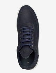 Filling Pieces - Low Top Ripple Nubuck - låga sneakers - dark blue - 3